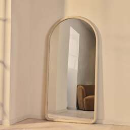 Amora - Full Length Large Arched Concrete Mirror 180cm x 90cm - thumbnail 2
