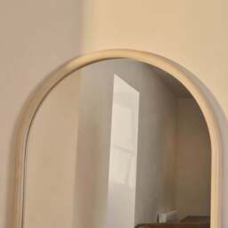 Amora - Full Length Large Arched Concrete Mirror 180cm x 90cm - thumbnail 3