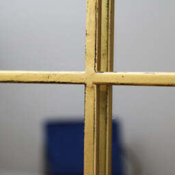 Brooklyn - Large Gold Metal Mirror 120cm x 80cm - thumbnail 2