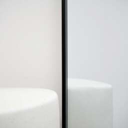 Aria - Full Length Black Large Metal Mirror 180cm x 90cm - thumbnail 3