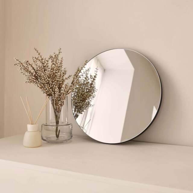 Edge - Frameless Round Wall Mirror 40cm x 40cm - image 1