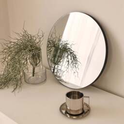 Edge - Frameless Round Wall Mirror 40cm x 40cm - thumbnail 5
