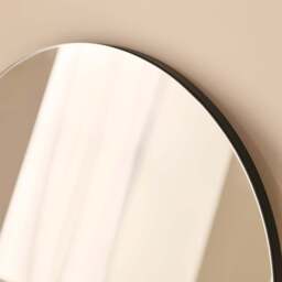 Edge - Frameless Round Wall Mirror 40cm x 40cm - thumbnail 2