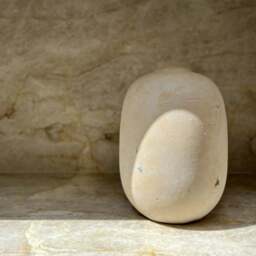 Matera - Large Sand Textured Terracotta Vase - thumbnail 1