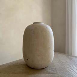 Matera - Large Sand Textured Terracotta Vase - thumbnail 4
