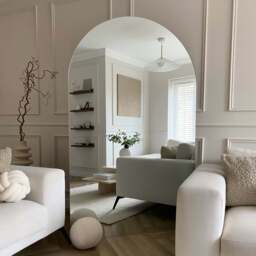 Edge - Extra Large Frameless Arched Full Length Mirror 179cm x 110cm - thumbnail 5