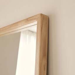 Arden - Light Wood Full Length Wooden Mirror 180cm x 80cm - thumbnail 5