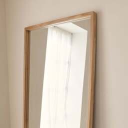 Arden - Light Wood Full Length Wooden Mirror 180cm x 80cm - thumbnail 6