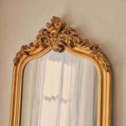 Cristina - Full Length Gold Arched Ornate Mirror 200cm x 90cm - thumbnail 5