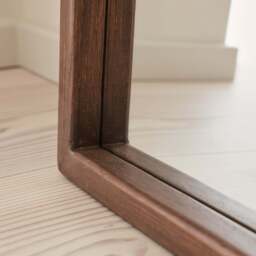 Arden - Dark Wood Full Length Wooden Mirror 180cm x 80cm - thumbnail 5