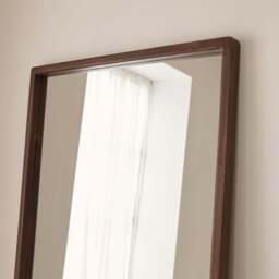 Arden - Dark Wood Full Length Wooden Mirror 180cm x 80cm - thumbnail 3