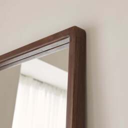 Arden - Dark Wood Full Length Wooden Mirror 180cm x 80cm - thumbnail 4