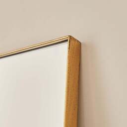 Theo - Gold Rectangular Metal Wall Mirror 40cm x 30cm - thumbnail 5