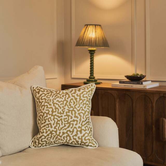 Pakko - Willow Printed Fabric Cushion - image 1