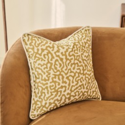 Pakko - Willow Printed Fabric Cushion - thumbnail 5