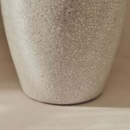 Portera - Ivory Gloss Ceramic Vase - thumbnail 6