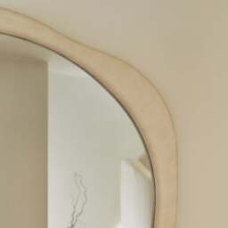 Arcurva - Extra Large Full Length Concrete Irregular Mirror 190cm x 120cm - thumbnail 5
