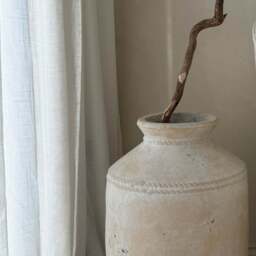 Toledo - Large Sand Textured Terracotta Vase - thumbnail 2