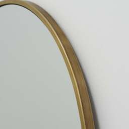 Liberty - Full Length Gold Large Arched Metal Mirror 160cm x 60cm - thumbnail 6