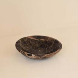 Marbelle - Dark Emperador Marble Decorative Bowl - thumbnail 6
