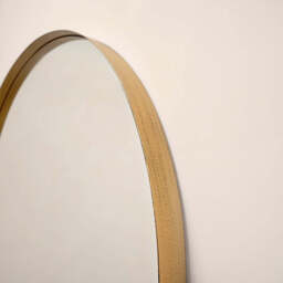 Arcus - Full Length Arched Gold Extra Large Metal Mirror 200cm x 90cm - thumbnail 6