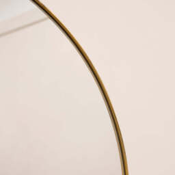 Theo - Full Length Gold Arched Large Metal Mirror 180cm x 90cm - thumbnail 6