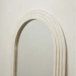 Luciana - Full Length Arched Concrete Mirror 180cm x 80cm - thumbnail 5