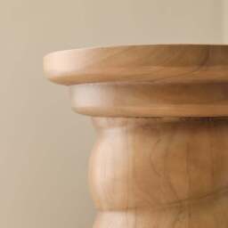 Cassia - Warm Wood Retro Side Table - thumbnail 5