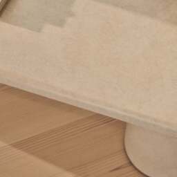 Alina - Concrete Rectangular Large Wooden Coffee Table - thumbnail 5