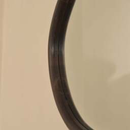 Aaliyah - Dark Wood Irregular Wall Mirror 150cm x 75cm - thumbnail 4