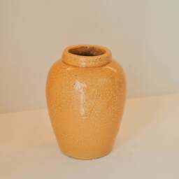 Portera - Ochre Gloss Ceramic Vase - thumbnail 6