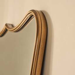 Elise - Gold Full Length Art Deco Metal Mirror 180cm x 90cm - thumbnail 5