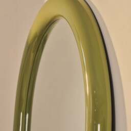 Obsidian - Full Length Arched Olive Gloss Extra Large Mirror 200cm x 120cm - thumbnail 3