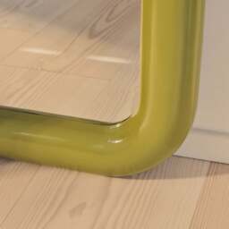 Obsidian - Full Length Arched Olive Gloss Extra Large Mirror 200cm x 120cm - thumbnail 6