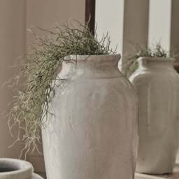 Cadira - Large Ivory Gloss Ceramic Vase - thumbnail 3