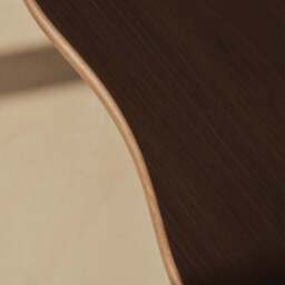 Savanna - Large Dark Wood Irregular Wooden Coffee Table - thumbnail 6