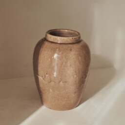 Portera - Caramel Gloss Ceramic Vase - thumbnail 2
