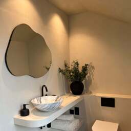 Edge - Frameless Irregular Pond Mirror 84cm x 64cm - thumbnail 2