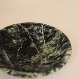 Marbelle - Green Marble Decorative Bowl - thumbnail 4