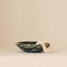 Marbelle - Green Marble Decorative Bowl - thumbnail 5