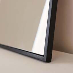 Liberty - Black Arched Metal Wall Mirror 50cm x 30cm - thumbnail 2