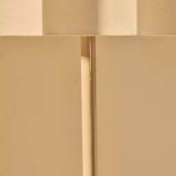 Esme - Beige Gloss Inverted Scallop Shade Floor Lamp - thumbnail 3