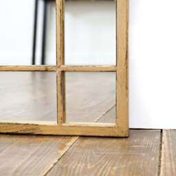 Bexley - Gold Full Length Metal Mirror 180cm x 70cm - thumbnail 4
