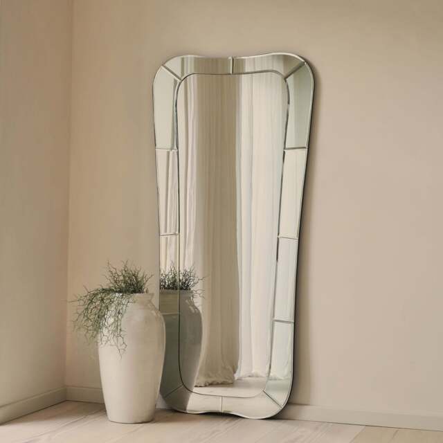 Florence - Bevelled Edge Full Length Art Deco Mirror 170cm x 80cm - image 1