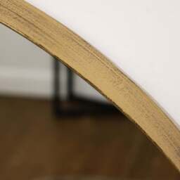 Arcus - Full Length Arched Gold Large Metal Mirror 170cm x 80cm - thumbnail 6