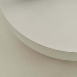 Enzo - Large Minimal Concrete Round Coffee Table - thumbnail 5