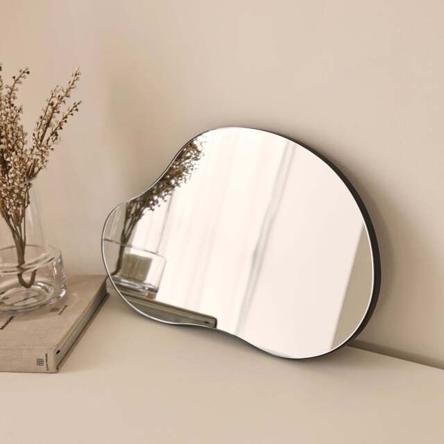 Edge - Frameless Irregular Pond Mirror 45cm x 30cm - image 1