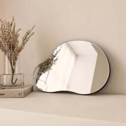Edge - Frameless Irregular Pond Mirror 45cm x 30cm - thumbnail 2