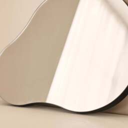 Edge - Frameless Irregular Pond Mirror 45cm x 30cm - thumbnail 5