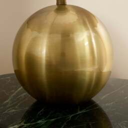 Caia - Antique Gold Scallop Shade Table Lamp - thumbnail 6